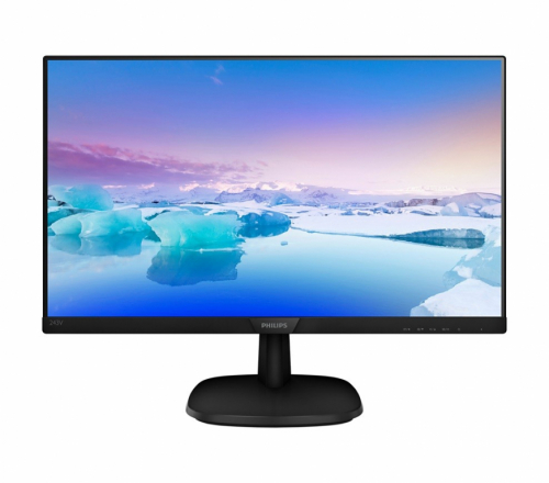 Philips Monitor 23.8 243V7QDSB IPS DVI HDMI Black