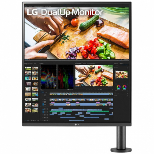 71,1cm/28'' (2560x2880) LG DualUp Ergo 28MQ780-B 16:18 5ms Nano IPS 2xHDMI DisplayPort USB-C VESA Pivot Speaker SDQHD