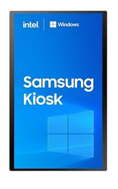 Samsung Professional monitor KIOSK KM24C 24 inch Matte, Touch 16h/7 250(cd/m2) 1920 x 1080(FHD) Win10 IoT Celeron 3 years d2d (LH24KMCCBGCXEN)