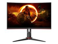 AOC CQ27G2S/BK 27inch QHD VA 16:9 144Hz 4ms HDMI 2.0x2 DisplayPort 1.2x1 USB 3.0