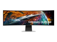 SAMSUNG Odyssey G9 49inch LS49CG950SUXDU Curved OLED DQHD 240Hz 250cd/m2 HDMI micro HDMI DP HuB USB Bluetooth WLAN Black