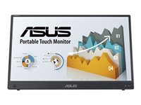 ASUS ZenScreen Touch MB16AMTR portable monitor 15.6inch IPS FHD WLED 16:9 60Hz 250cd/m2 5ms HDMI USB-C 2x1W Speakers Black+Dark Gray