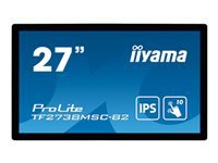 IIYAMA 27inch IPS 1920x1080 10 Points Touch 1000:1 425cd/m2 5ms DVI HDMI DP USB Touch Interface Speakers 2x3W