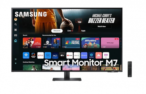 Samsung Monitor 43 inch SMART M70D VA 3840x2160 UHD 16:9 2xHDMI 3xUSB 2.0 1xUSB-C (65W) 4ms 60Hz WiFi/BT speakers flat 2Yd2d