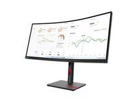 LENOVO ThinkVision T34w-30 34inch WQHD VA 21:9 Monitor HDMI DP