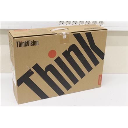 Taastatud. Lenovo ThinkVision T24i-30 23.8 1920x1080/16:9/250 nits/DP/HDMI/USB/Black/ DAMAGED PACKAGING | Lenovo | ThinkVision | T24i-30 | 23.8 