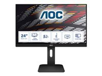 AOC 24P1 24inch display Sleek and elegant thanks to 3-sides borderless design Includes full range of display inputs