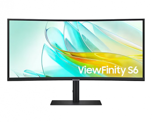 Samsung Monitor 34 inches ViewFinity S65UA VA 3440x1440 UWQHD 21:9 1xHDMI 1xDP 1xUSB-C(90W) 3xUSB 3.0 LAN (RJ45) 5ms 100Hz HAS+PIVOT curved speakers 3Y OS (LS34C652UAUXEN)