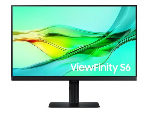 Samsung Monitor 24 inch ViewFinity S60UD IPS 2560x1440 WQHD 16:9 1xHDMI 2xDP(In+Out) 1xUSB-C 90W 3xUSB 3.0 LAN KVM 5ms PinP/PbyP 100Hz HAS+PIV płaski 3YOn-Sit