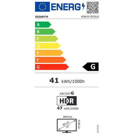 Gigabyte | AORUS FO32U2 EK1 | 31.5 