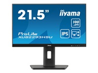 IIYAMA XUB2293HSU-B7 21.5inch IPS FHD 100Hz 300cd/m2 1ms HDMI DP 2xUSB 2.0 Speakers 15cm Height Adj. Stand (P)