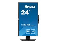 IIYAMA XUB2490HSUH-B1 24inch ETE IPS-panel FHD 250cd/m2 4ms Windows Hello WEBCAM 1080P Auto Focus 15cm Height Adj. Stand (P)