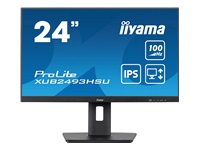 IIYAMA XUB2493HSU-B6 24inch ETE IPS-panel FHD 100Hz 250cd/m2 1ms MPRT FreeSync Speakers 15cm Height Adj. Stand Pivot (P)