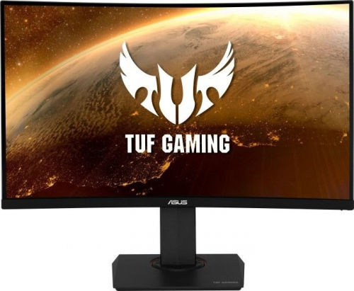 Asus Monitor 32 inch VG32VQR 165Hz WQHD HDMI DP 1800R HDR400 Speaker 400cd / m2 G-SYNC Height adjustment 0-140mm