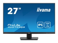 IIYAMA XU2793QS-B6 27inch IPS QHD 100Hz FreeSync 250cd/m2 1ms HDMI DP Speakers (P)