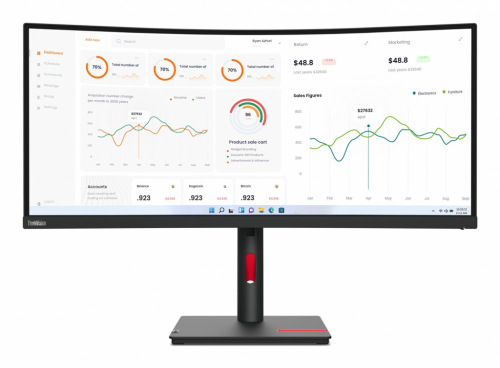 Lenovo ThinkVision T34w-30 LED display 86.4 cm (34