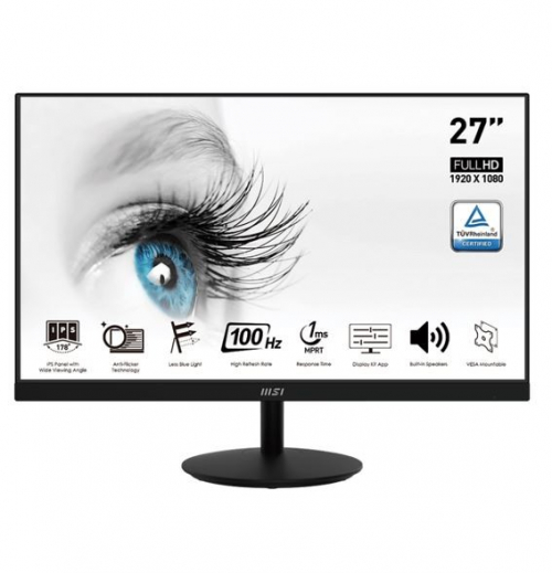 MSI Monitor PRO MP271A E2 27 cali LED/FLAT/FHD/120Hz/black