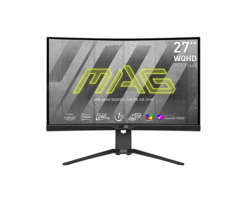 MSI Monitor 27 inches MAG 275CQRXF LED/QHD/Curved/240Hz/black