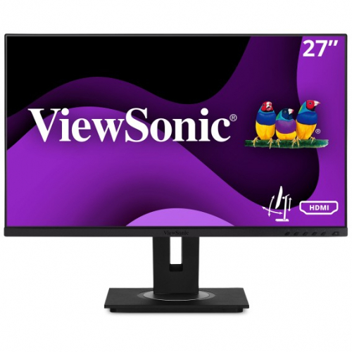 68,58cm/27'' (1920x1080) ViewSonic VG2748a-2 16:9 5ms IPS VGA HDMI DisplayPort USB-Hub VESA Pivot Speaker Full HD Black