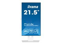 IIYAMA XUB2292HSU-W6 21.5inch ETE IPS FHD 100Hz 250cd/m2 0.4ms MPRT Speakers HDMI DP 4xUSB 3.2 15cm Height Adj. White (P)