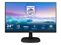 PHILIPS 243V7QJABF 23.8inch SMB Black