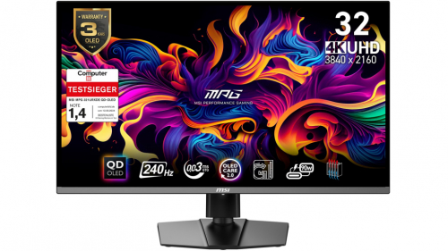 MSI MPG 321URXDE QD-OLED computer monitor 80 cm (31.5