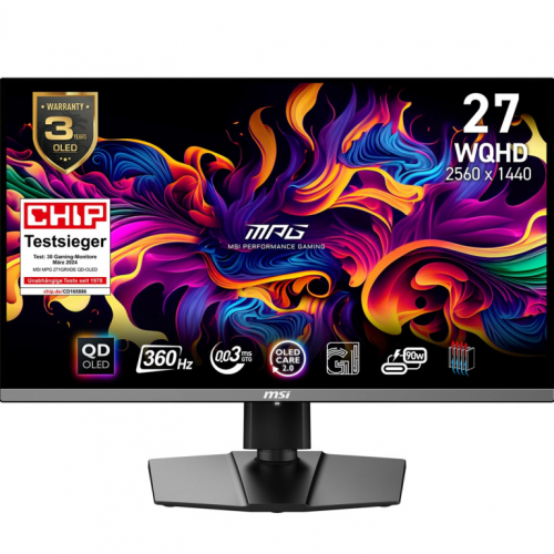 MSI MPG 271QRXDE QD-OLED computer monitor 67.3 cm (26.5