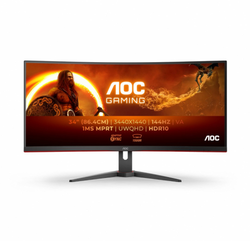 AOC G2 CU34G2XE/BK LED display 86.4 cm (34