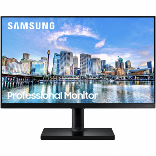 61cm/24'' (1920x1080) Samsung T45F Series F24T452FQR 16:9 5ms IPS 2xHDMI DisplayPort VESA Pivot Full HD Black