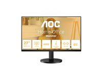 AOC U27B3AF 27inch UHD 3840x2160 60Hz HDR10 HDMI 2.0 DisplayPort 1.4 black