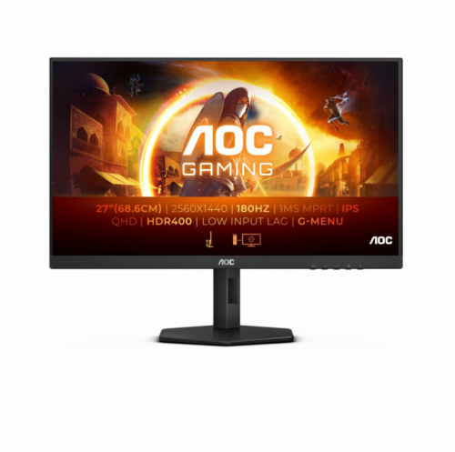 AOC Q27G4X 27-inch IPS 180Hz HDMIx2 DP Pivot monitor