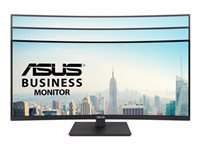 ASUS VA34VCPSR 34inch VA WLED Curved 1500R UWQHD 21:9 100Hz 300cd/m2 4ms HDMI DP USB-C USB hub 3xUSB 3.2 G1 Type-A RJ45 Black