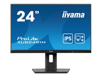 IIYAMA XUB2491H-B1 24inch IPS FHD 100Hz 300cd/m2 4ms HDMI DP 15cm Height Adj. Stand