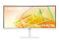 SAMSUNG S34C650T 34inch 21:9 Curved 1000R 3440x1440 VA-LED 100Hz HDR10 DP/HDMI/TBT4 90Watt LAN White HAS Speaker VESA HDMI/DP/USB-C