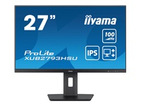 IIYAMA XUB2793HSU-B7 27inch IPS FHD 100Hz 300cd/m2 1ms HDMI DP 2xUSB 2.0 Speakers 15cm Height Adj. Stand