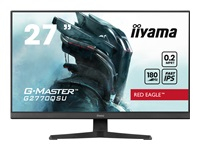 IIYAMA G2770QSU-B6 G-Master Red Eagle 27inch Fast IPS WQHD 180Hz 1000:1 400cd/m2 0.2ms HDMI DP HDR400 Speakers 4xUSB 3.2