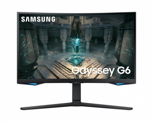 Samsung Monitor 27 inches LS27BG650EUXEN VA 2560x1440 16:9 2xHDMI/1xDP/LAN(RJ45)/2xUSB3.0 1ms(GTG) WiFi/BT speakers curved HAS+PIV 240Hz SMART Gaming 2Yd2d