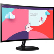68,6cm/27'' (1920x1080) Samsung C27F364EAU Essential 16:9 4ms 75Hz HDMI VGA Full HD Black