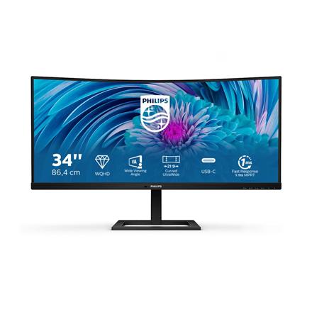 Philips | UltraWide LCD Monitor | 346E2CUAE | 34  