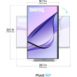 BenQ 80.0cm MA320U 16:9 DP/USB-C/HDMI silv. lift/piv UHD