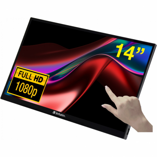 Verbatim PMT-14 Portable Touchscreen Monitor 14