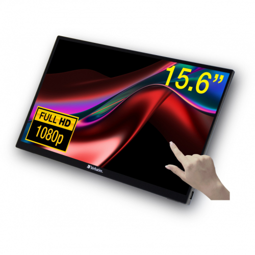 Verbatim PMT-15 Portable Touchscreen Monitor 15.6