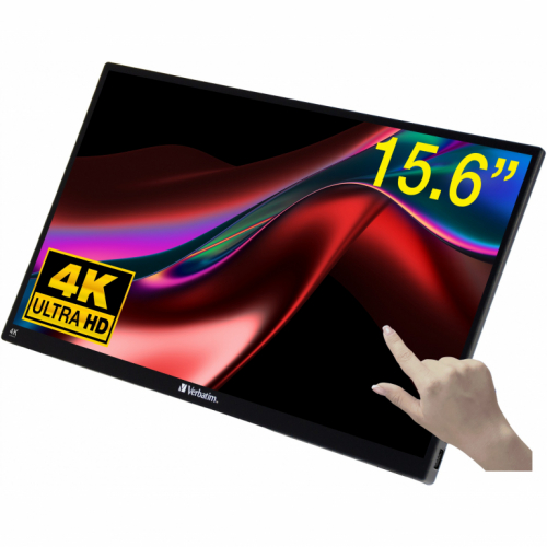 Verbatim PMT-15 4K Portable Touchscreen Monitor 15.6
