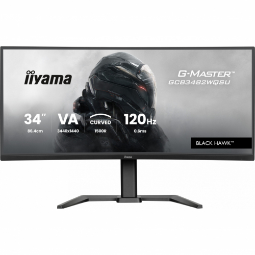 TFT 34.0/86.4cm iiyama G-Master GCB3482WQSU Black Hawk *schwarz* 21:9