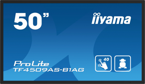 iiyama TF5039AS-B1AG Signage Display Digital signage flat panel 125.7 cm (49.5
