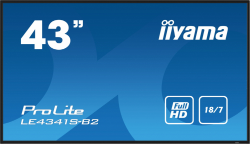 iiyama PROLITE LE4341S-B2 Digital signage flat panel 108 cm (42.5