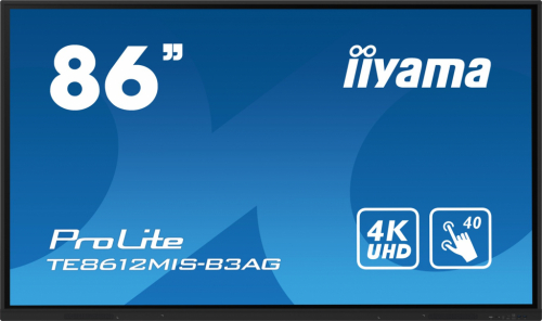 iiyama TE8612MIS-B3AG Signage Display Kiosk design 2.18 m (86