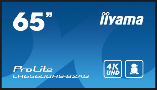 iiyama LH6560UHS-B2AG Signage Display Digital A-board 165.1 cm (65