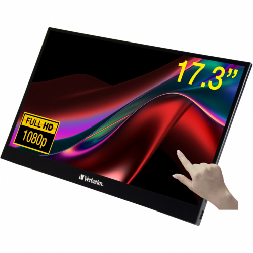 Verbatim PMT-17 Portable Touchscreen Monitor 17.3