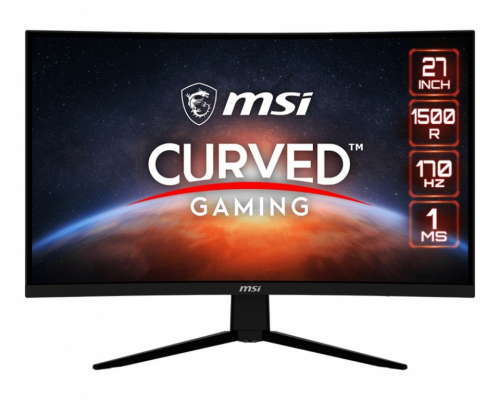 MSI Monitor 27 inches G273CQ LED/QHD/Curved/170Hz/black